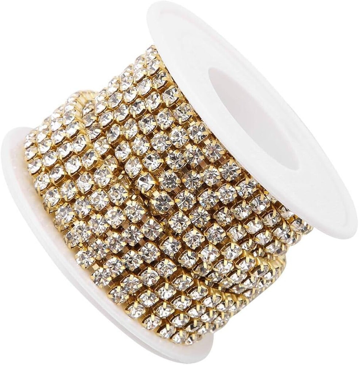 Hilo de Strass Cristales - Dorado 