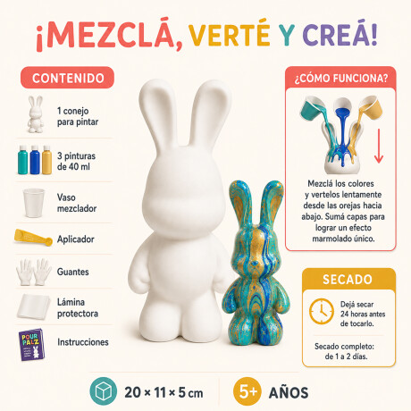 Conejito Pour Palz Color Sorpresa Sc