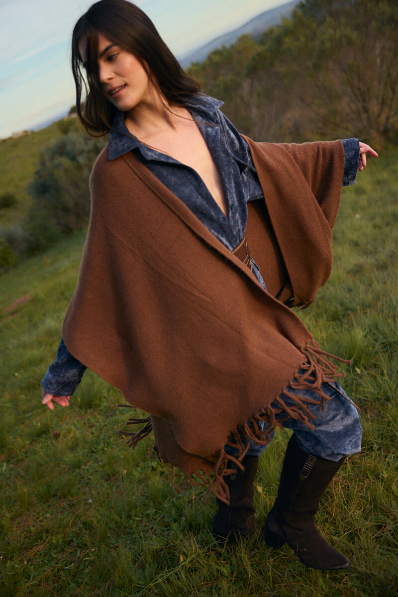Ruana Calen - Camel 