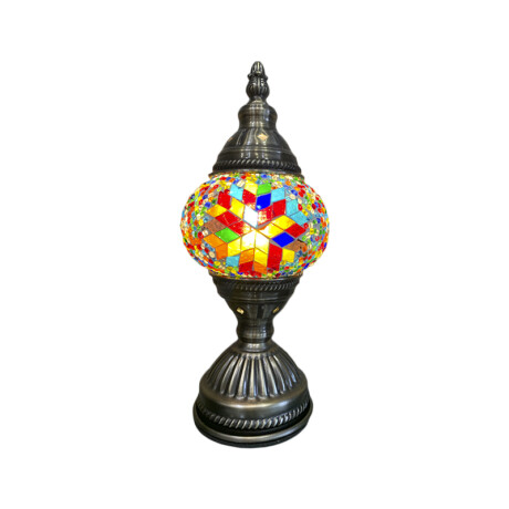 Lámpara Turca Estrella Multicolor