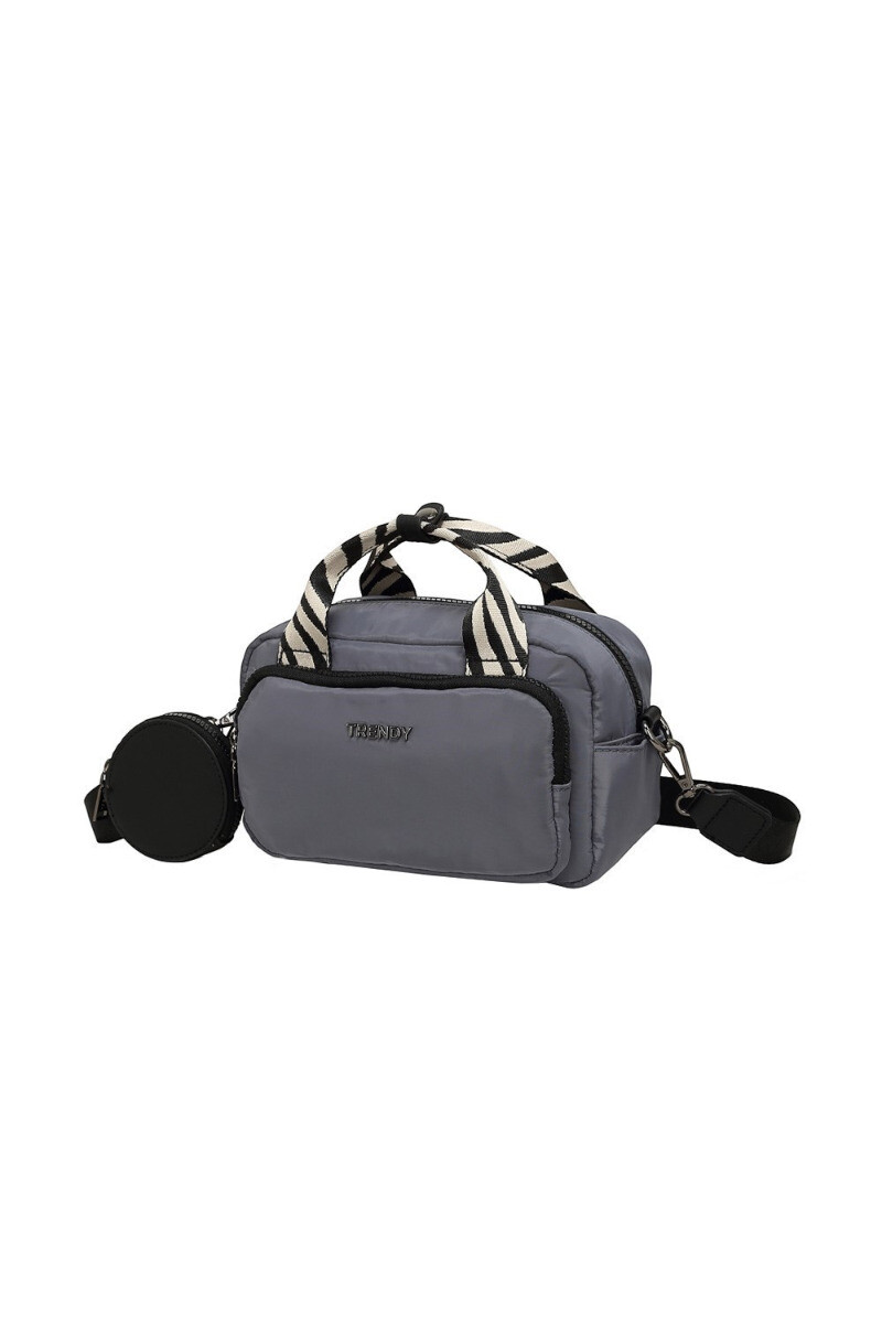 Bandolera Trendy Gris Oscuro