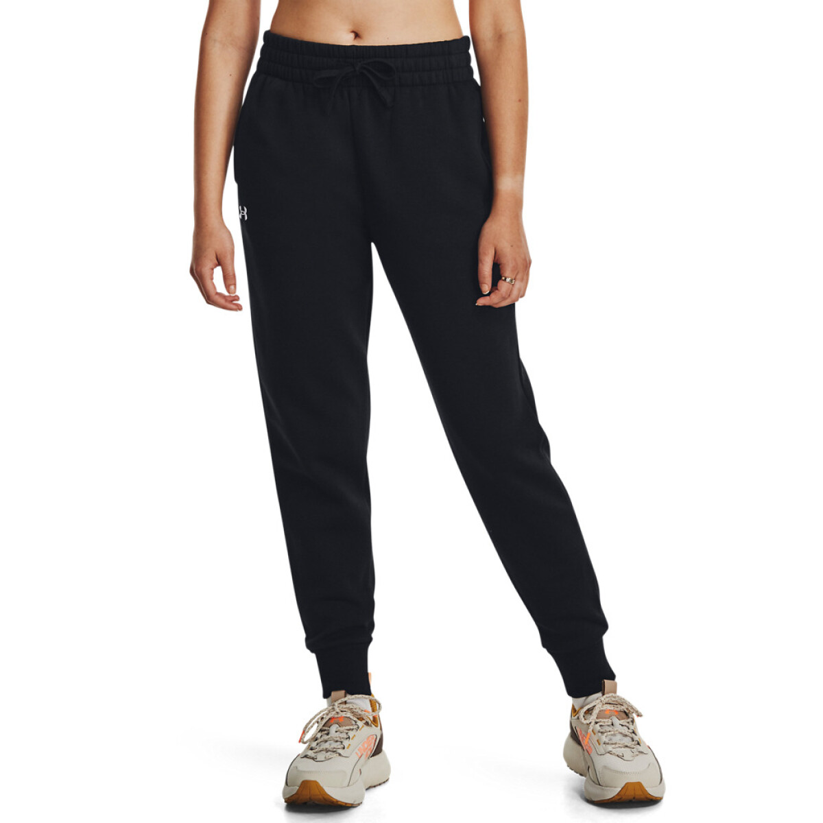 UA Rival Fleece Jogger-PPL - BLK-001 