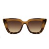 Lentes De Sol Premium Accesorios - Hombre Gradiente Marrón/marrón