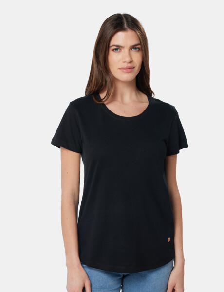 REMERA LISA Negro