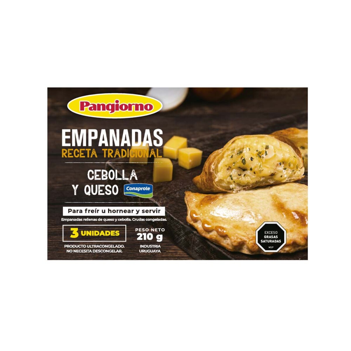 Empanadas De Cebolla Y Queso Pangiorno 3und. 