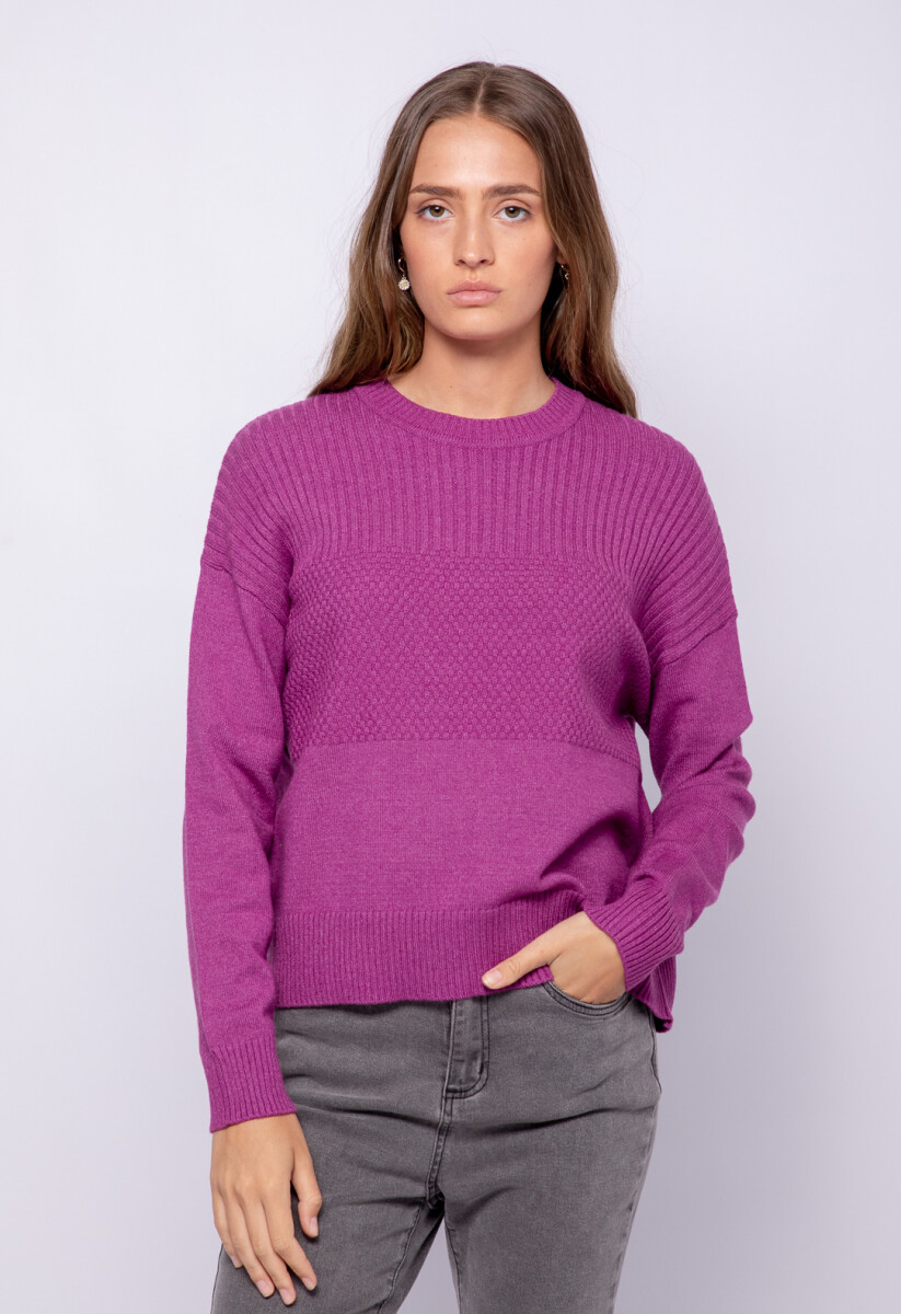 SWEATER APOLO - Morado 