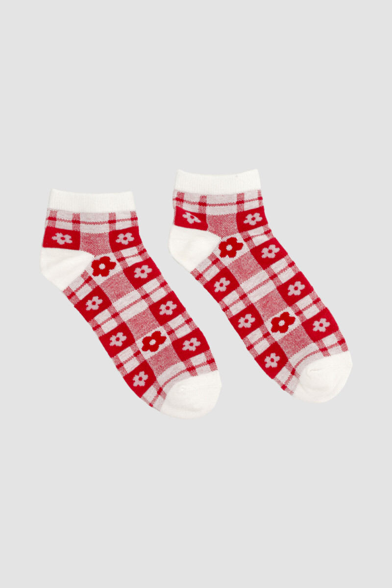 Medias cortas con diseño Variante 38