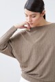 Blusa manga dollman verde oliva