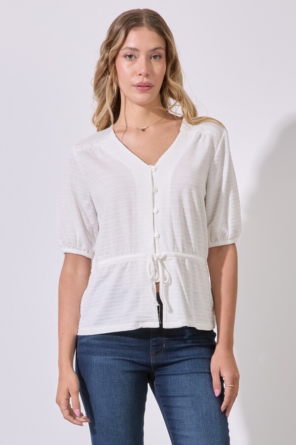 Blusa Algodon CRUDO