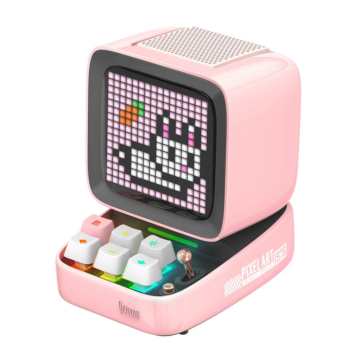 Parlante Portátil Divoom Ditoo-Pro Retro Pixel Art - Pink tortoise 