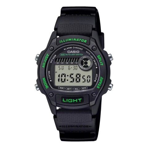 Reloj Casio Digital Hombre W-220H-1A3VDF Negro Reloj Casio Digital Hombre W-220h-1a3vdf Negro