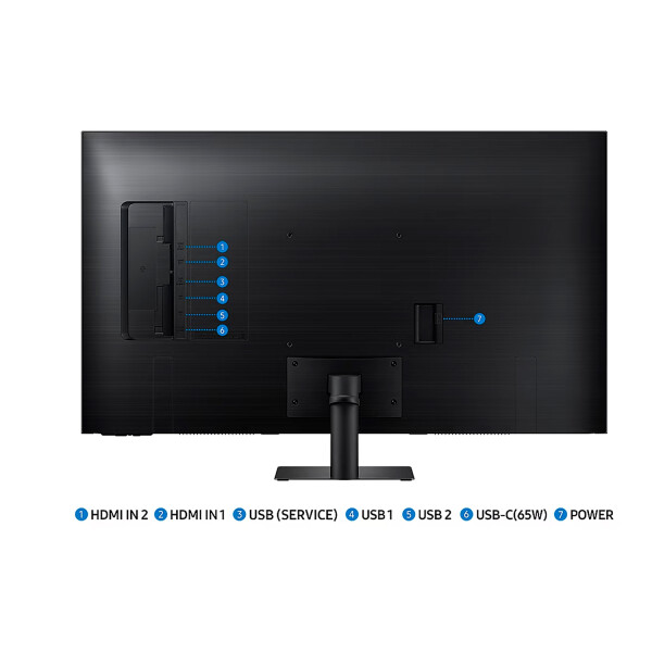 Monitor Samsung M7 Smart 43" 4k Uhd Parlante MONITOR SAMSUNG SMART M7 43" 4K 60HZ