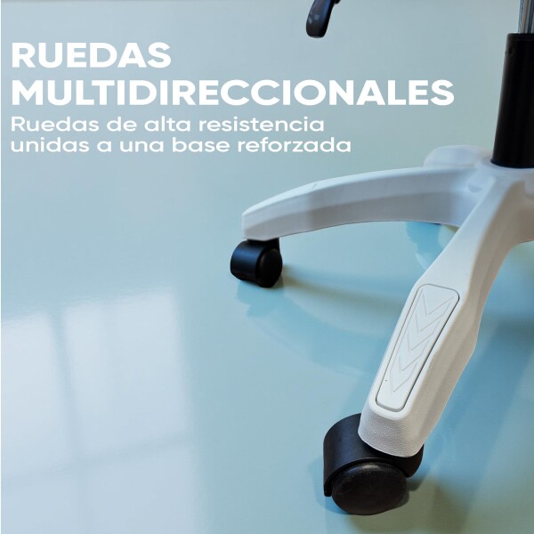 Silla Gamer Reclinable Reforzada Apoyapies Comoda Premium Ax Variante Color Celeste