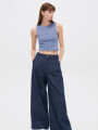 Tops Uttol Azul Grisaceo