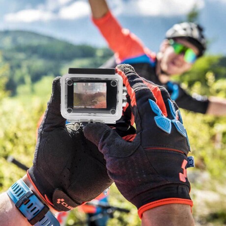 Cámara Acción Deportiva Fhd 1080P Waterproof AZUL