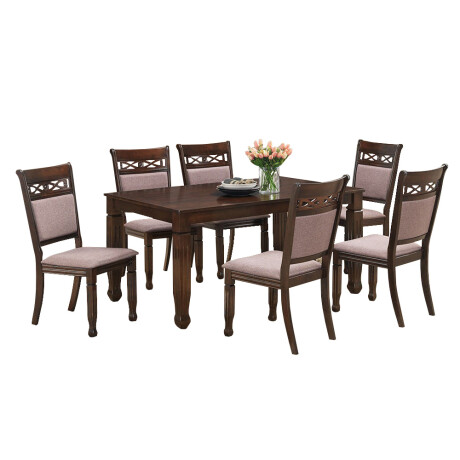 Juego de comedor 6 sillas Tobago Juego de comedor 6 sillas Tobago
