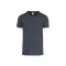 Camiseta a la base jaspe Negro jaspe