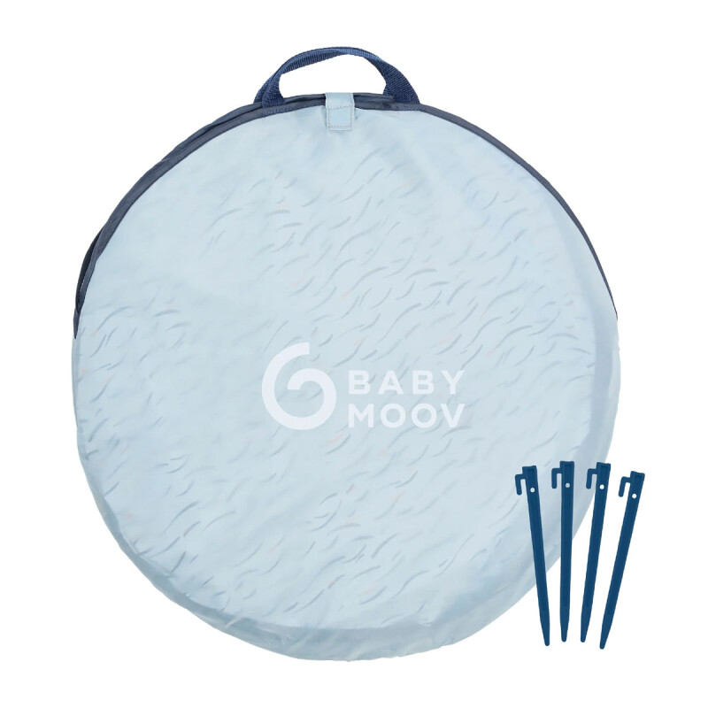 Carpa Tienda Anti-UV UPF 50+ para Bebés Blue Waves Baby Moov Carpa Tienda Anti-UV UPF 50+ para Bebés Blue Waves Baby Moov