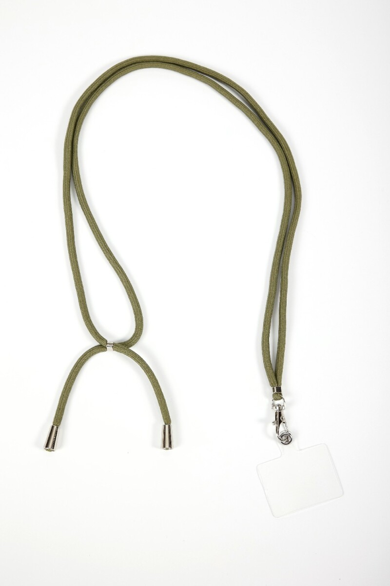 Correa Cordón - Verde Militar 