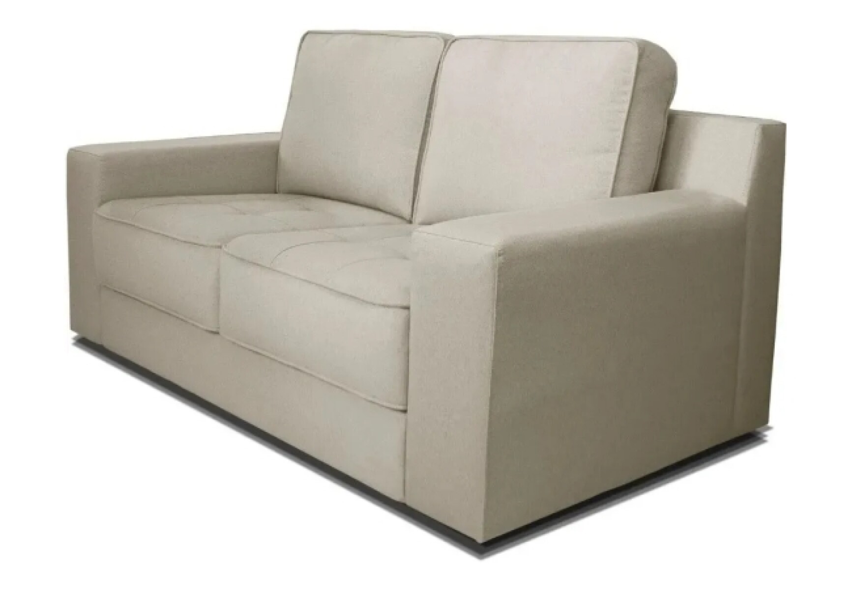 Sofa Agape 2 Cuerpos Beige Lino(imp) 