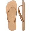 Sandalias Havaianas Slim Glitter Ii Mujer Dorado