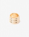 Anillos Medianos y Grandes Metal Anillo De Metal - Dorado