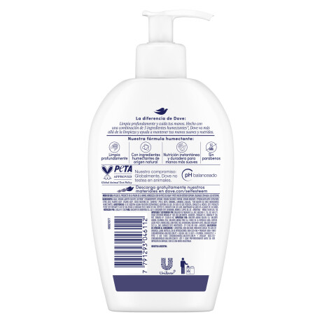 Jabón Líquido Dove 250ml Jabón Líquido Dove 250ml