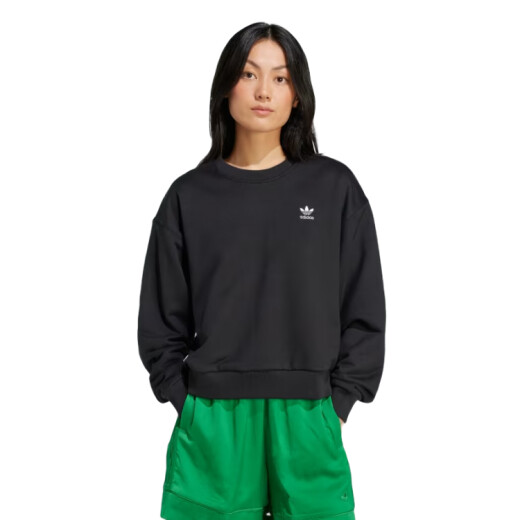 Buzo Adidas Trefoil Sweater - Negro Buzo Adidas Trefoil Sweater - Negro