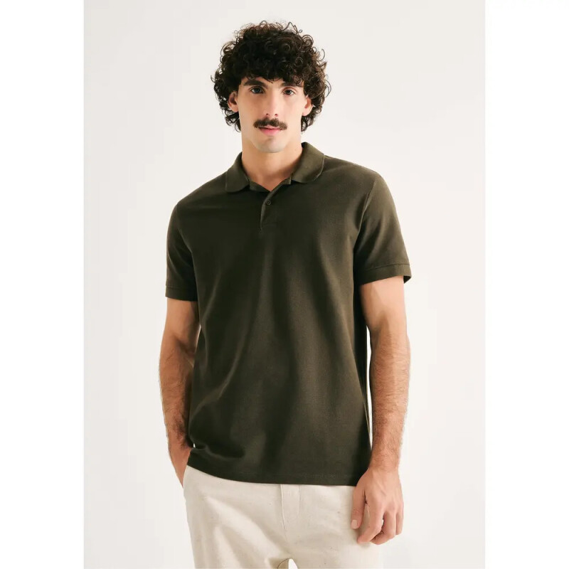 CAMISA POLO MM MASC CINZA ESCURO