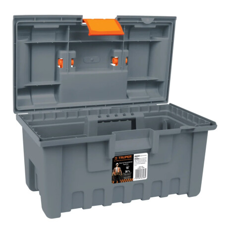 CAJA HERRAMIENTAS (48X27X25) POLIPROPILENO GRIS TRUPER CHA-19N N/a
