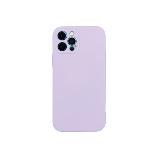 Protector iPhone 12/12 Pro engomado color violeta Protector Iphone 12/12 Pro Engomado Color Violeta