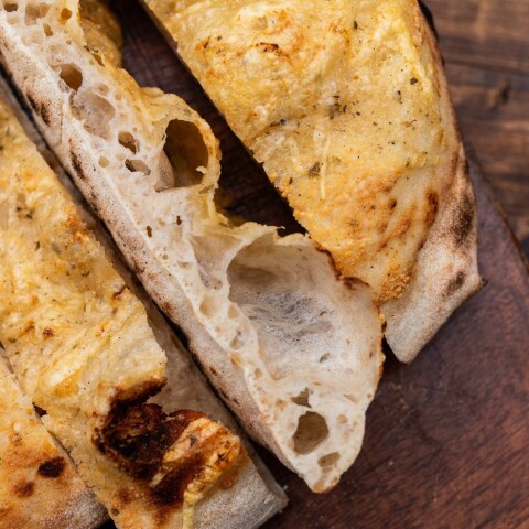 Pan de ajo y queso Palermo Pan de ajo y queso Palermo