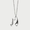 COLGANTE PDPAOLA M INITIAL SILVER Colgante Pdpaola M Initial Silver