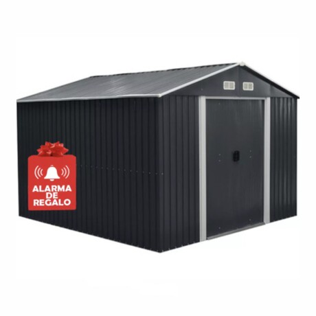 Galpón Ecodrop Prefabricado Reforzado 5,5M2 + Alarma Galpón Ecodrop Prefabricado Reforzado 5,5M2 + Alarma