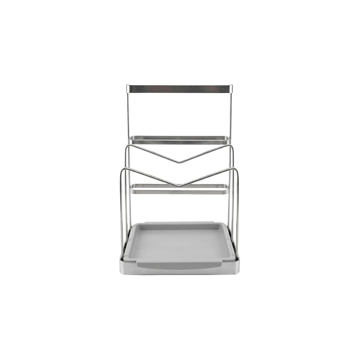 ORGANIZADOR METAL PLATA P/COCINA 
