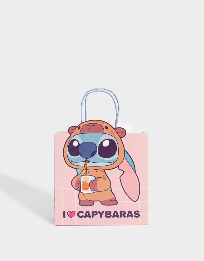 Accesorios Regalos Lúdico Bolsa De Regalo "stitch Capybara" - Combinacion Multicolor