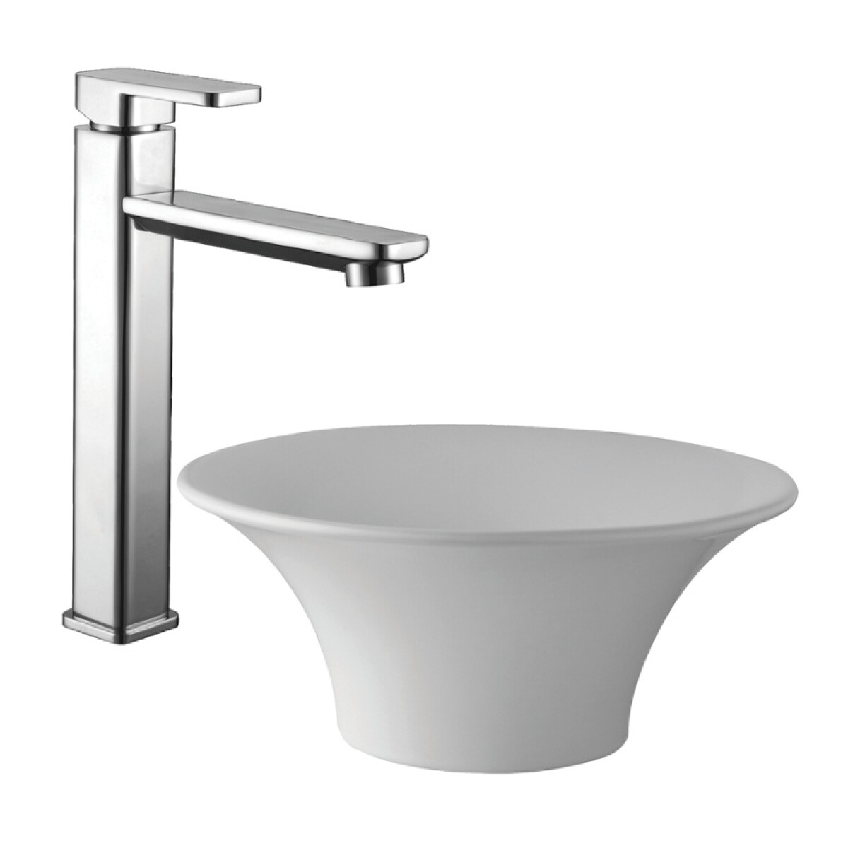 Grifería Monocomando De Lavatorio Modelo Sabina Alto Fv 