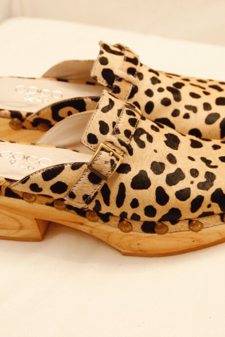 Zuecos Texas Animal Print Zuecos Texas Animal Print