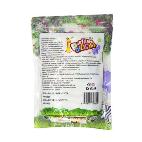 Pastillas DE LA SELVA 240grs 40pcs Pastillas DE LA SELVA 240grs 40pcs