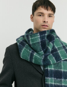700895 BUFANDAS HARRINGTON LABEL Verde