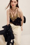 TOP CHARLOTTE RAJASTHAN Negro
