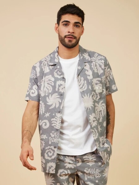 CAMISA RUSTY TERREL GRIS