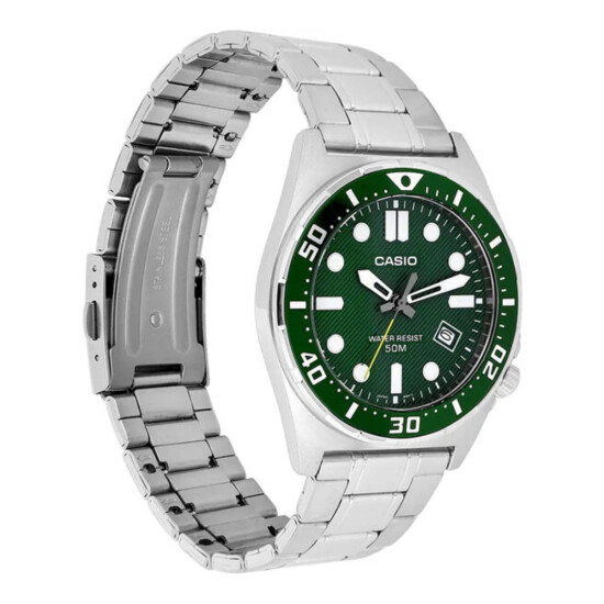 Reloj CASIO MTD135D-3AVDF Acero Plateado Esfera 44mm 0