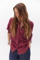 CAMISA VERTICE BURDEOS
