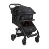 Cochecito Joie Muze LX + Baby Silla Juva + Base Negro