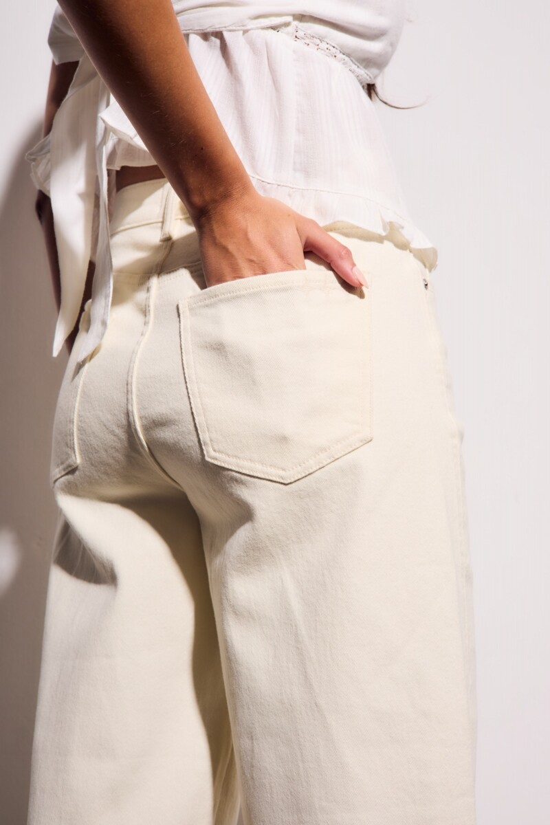 Jean Baggy Barrel Nacar