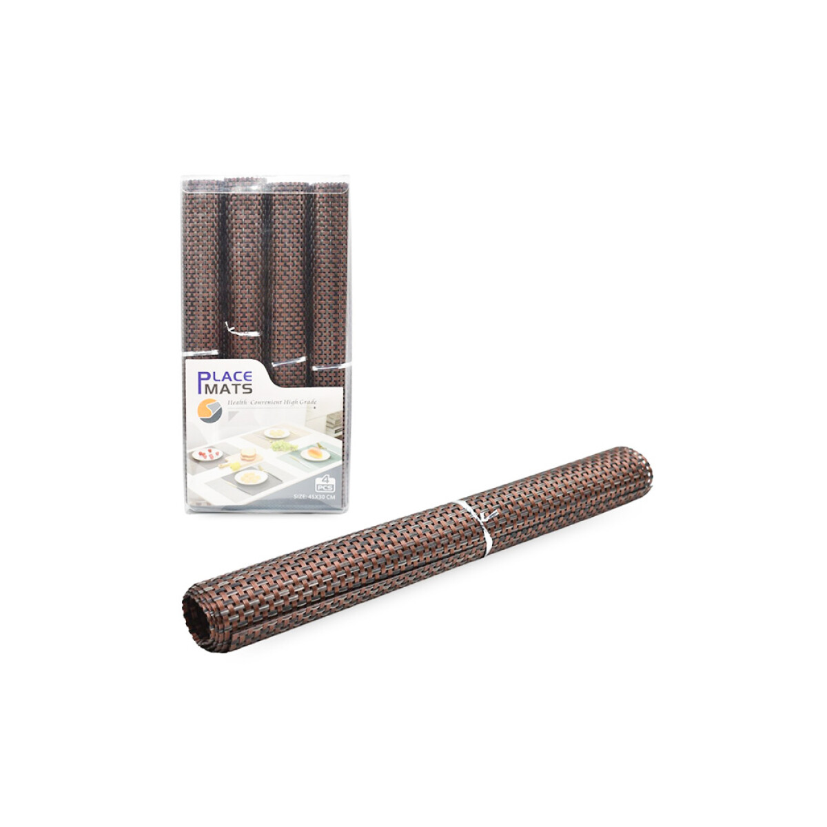 SET 4 INDIVIDUALES DE PVC SURTIDOS 