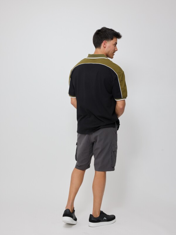 POLO VORAN RUSTY Negro