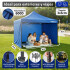 Gazebo Plegable Reforzado 3x3 M Con Paredes Carpa Autoarmable Jardin Playa Patio Toldo Imback Color Azul Gazebo Plegable Reforzado 3x3 M Con Paredes Carpa Autoarmable Jardin Playa Patio Toldo Imback Color Azul