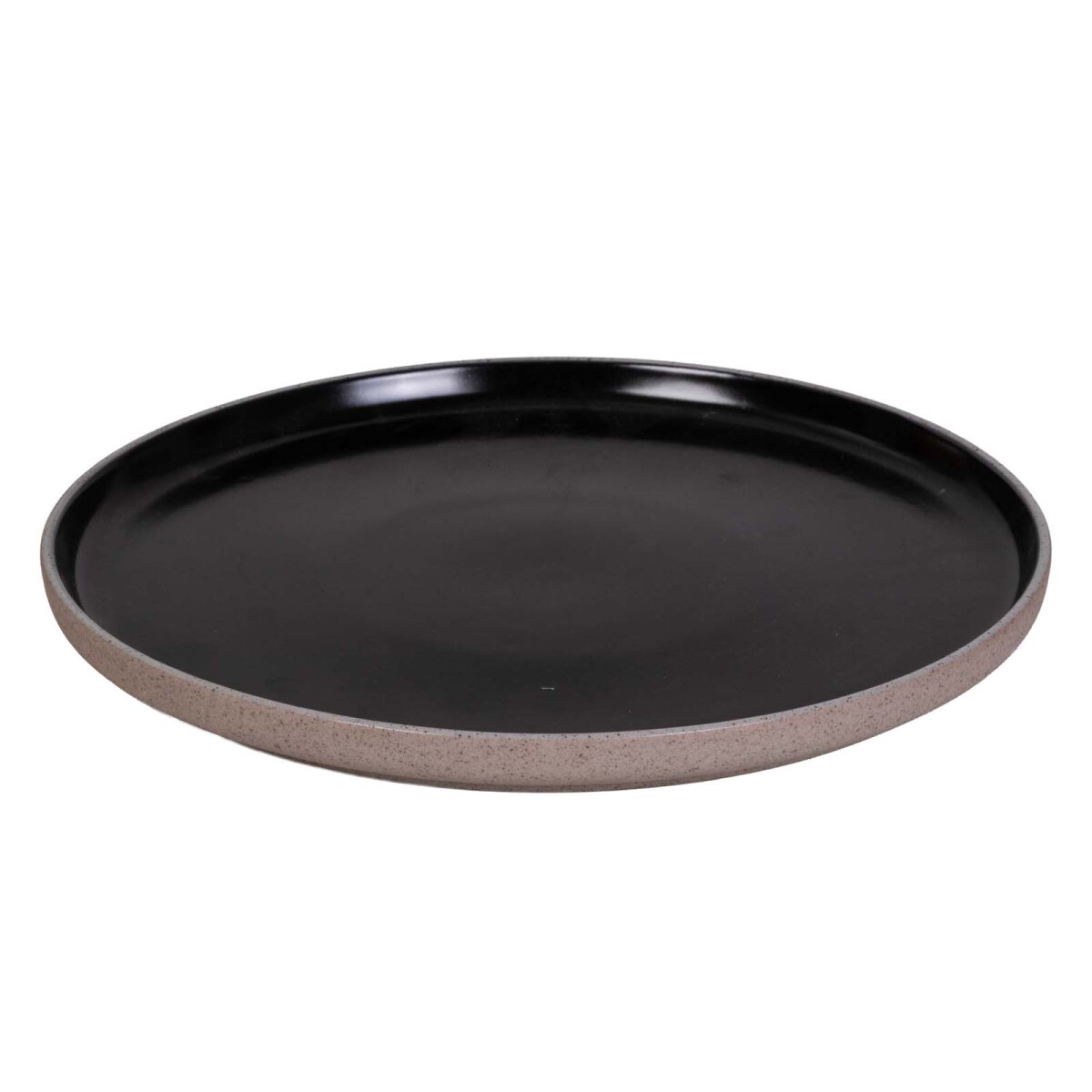 PLATO - CERAMICA NEGRO RICKY 
